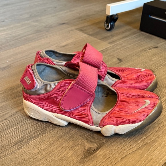 Nike air rift Women's Pink and Gray Athletic Shoes vintage y2k - Picture 4 of 15